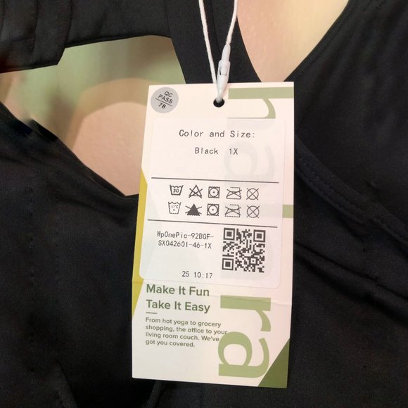 Halara Cloudful™ Air Fabric Racerback Cut Out Side Pocket 2-in-1 Dress Plus Size - Picture 5 of 7